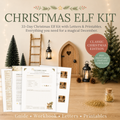 Christmas Elf Kit with Letters | 33-Day Printable Christmas Guide & Workbook