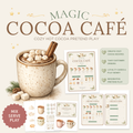 Magic Hot Chocolate Shop | Printable Pretend Play Kit | Hot Cocoa Café