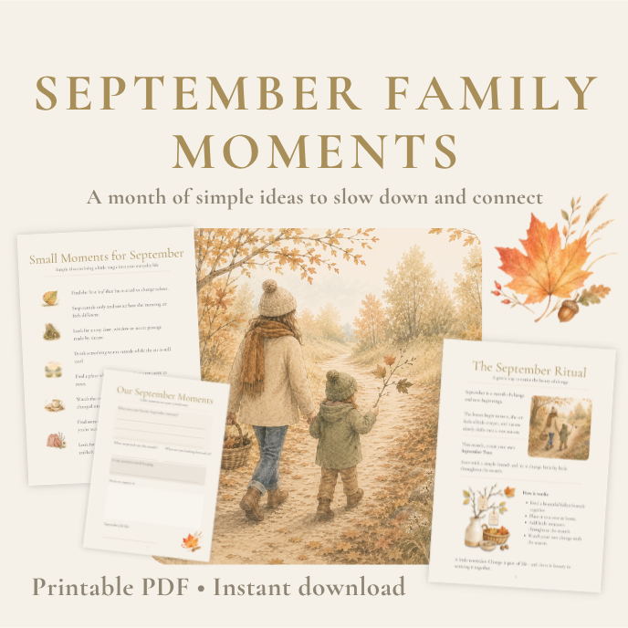 September Family Moments Guide | Printable Family Activities & Rituals
