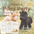 Adopt a Pony Party Guide | Printable Birthday Party Kit for Kids