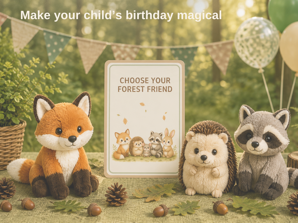 Adopt a Forest Animal Party | Printable Birthday Party Kit