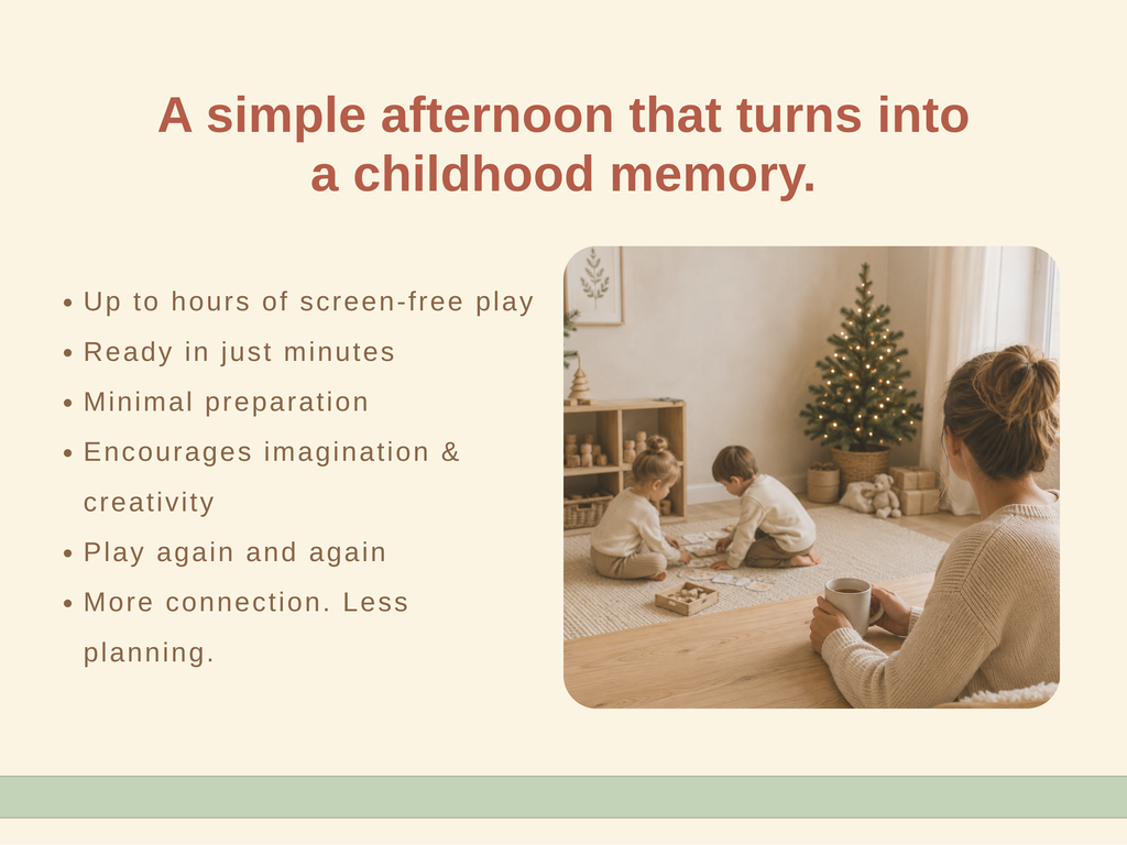 Christmas Bakery | Printable Pretend Play Kit