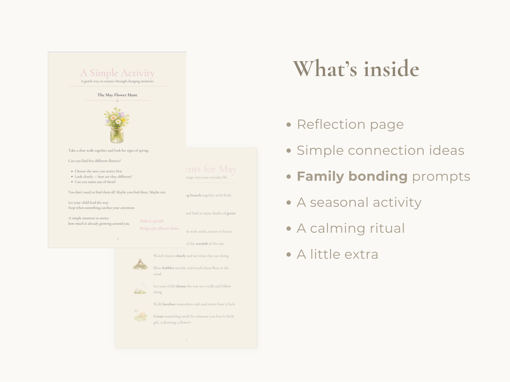 May Family Moments Guide | Printable Family Activities & Rituals