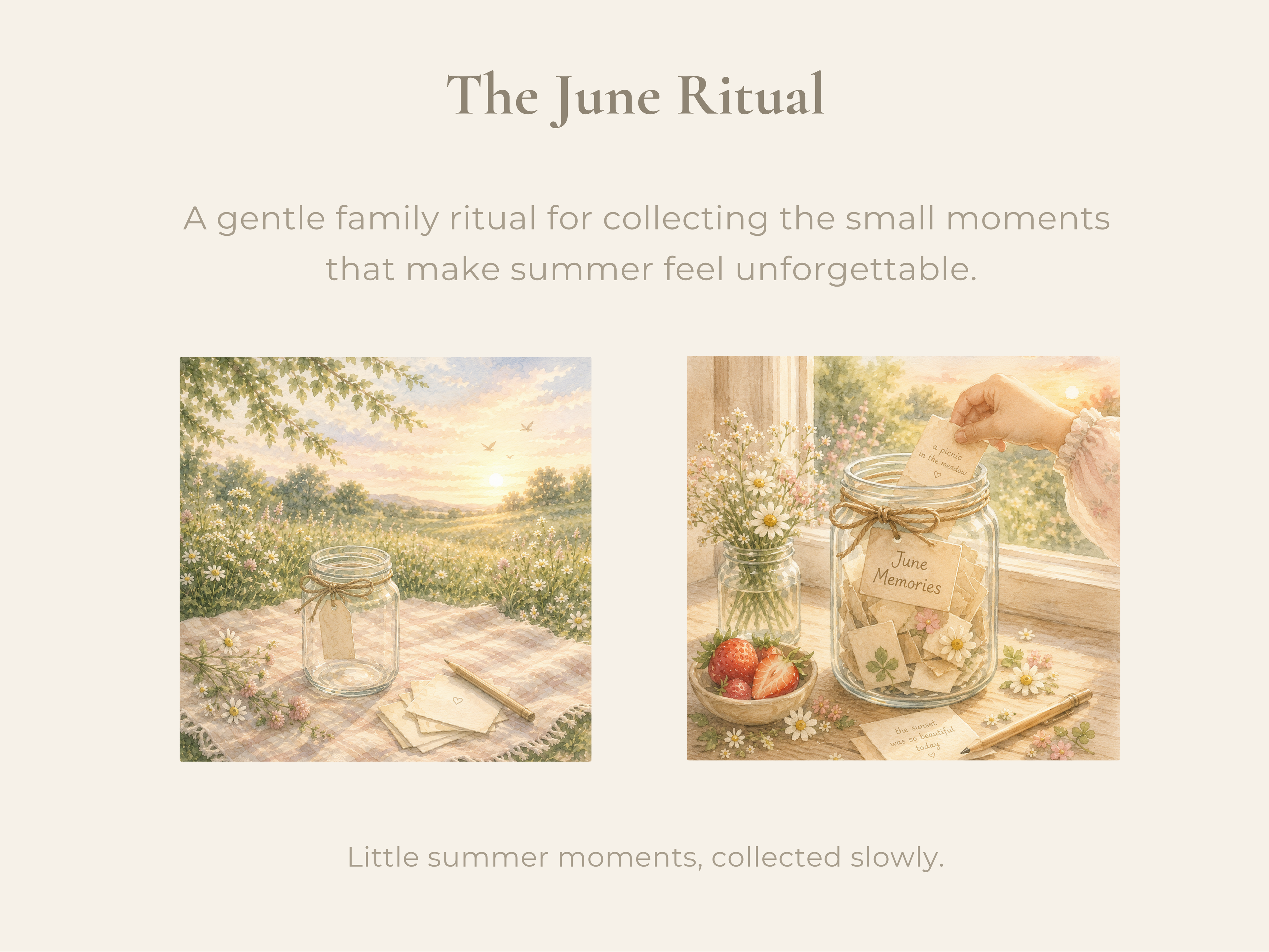 June Family Moments Guide | Printable Family Activities & Rituals