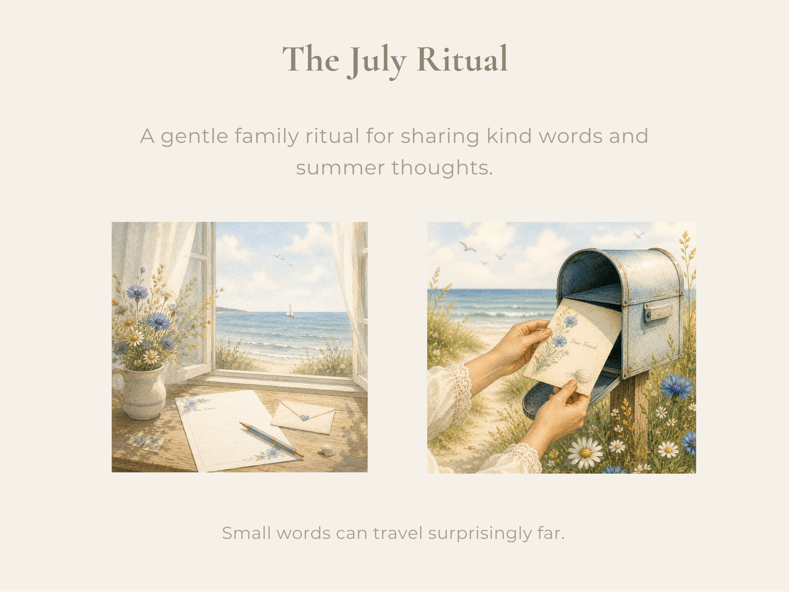 July Family Moments Guide | Printable Family Activities & Rituals