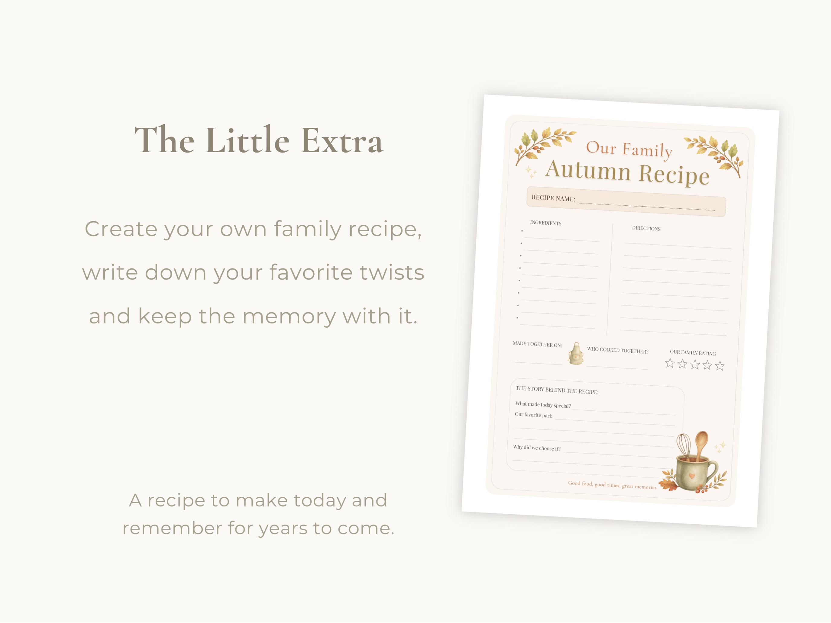 September Family Moments Guide | Printable Family Activities & Rituals