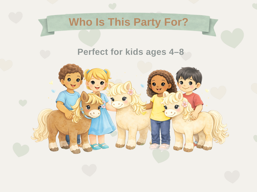 Adopt a Pony Party Guide | Printable Birthday Party Kit for Kids