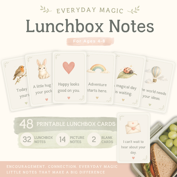 Lunchbox Notes for Kids | Printable School Lunch Notes