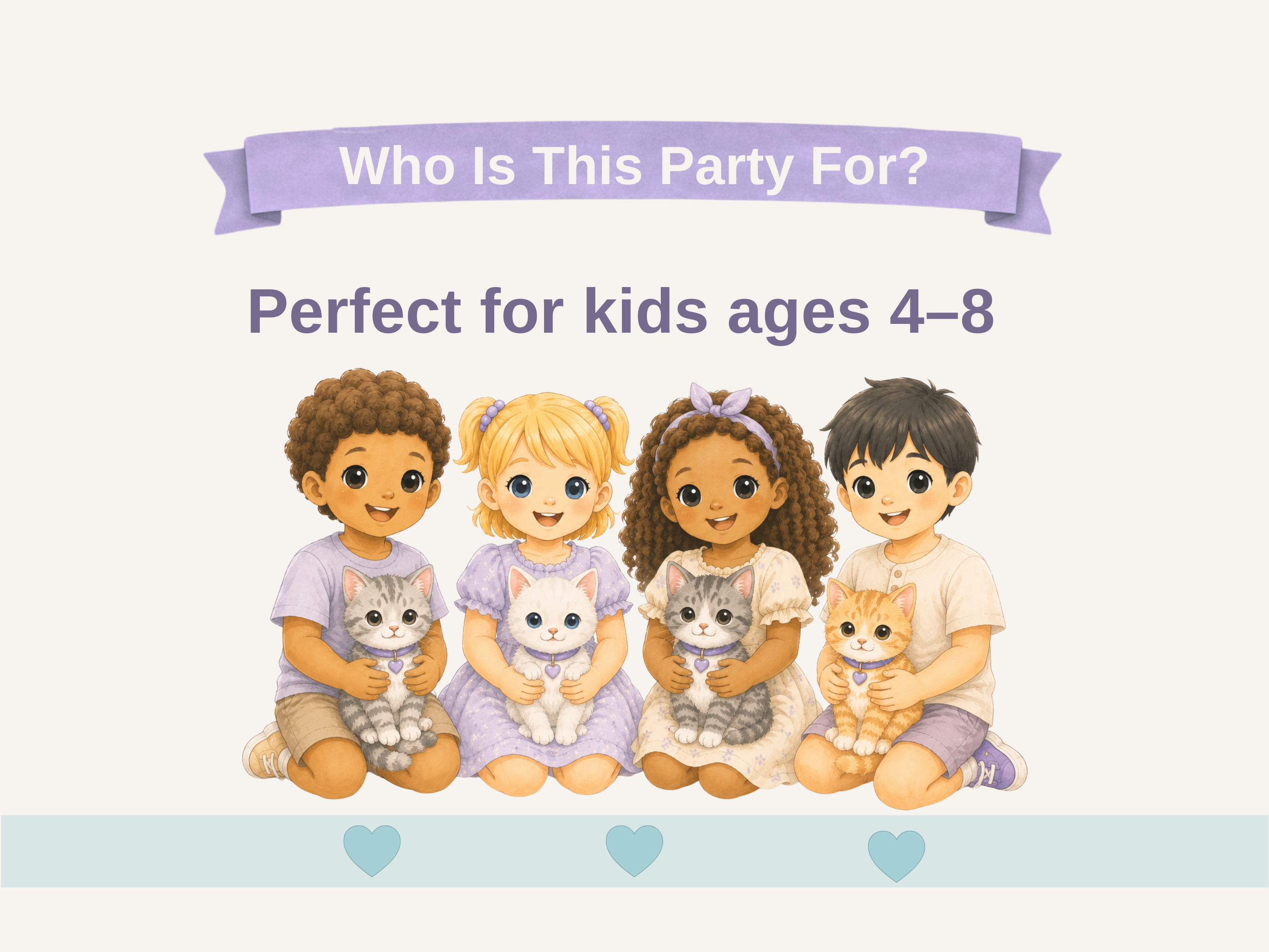 Adopt a Kitten Party Guide | Printable Birthday Party Kit for Kids