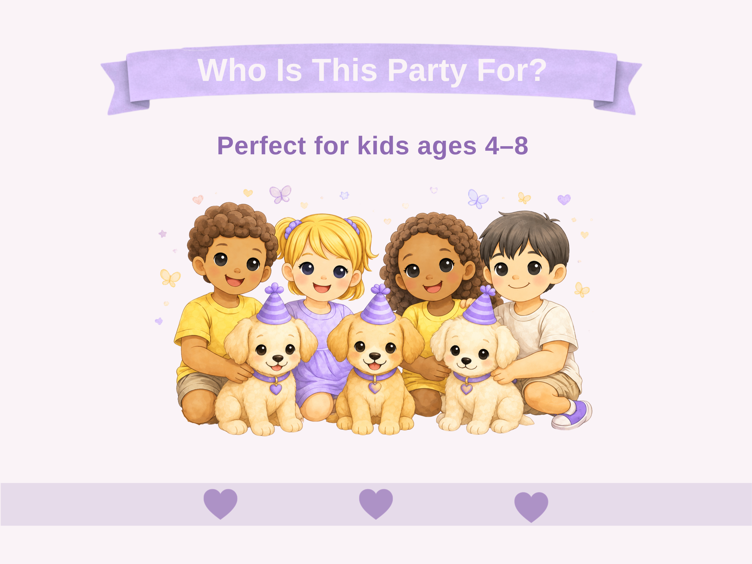 Adopt a Puppy Party Guide | Printable Birthday Party Kit for Kids